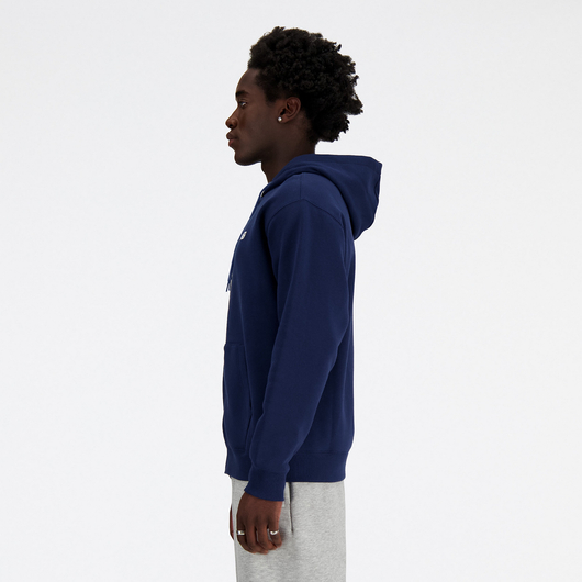 Толстовка чоловіча New Balance Sport Essentials Full Zip Blue MJ41502NNY, Размер: S, Наличие: Склад (1-3 дня), фото , изображение 2