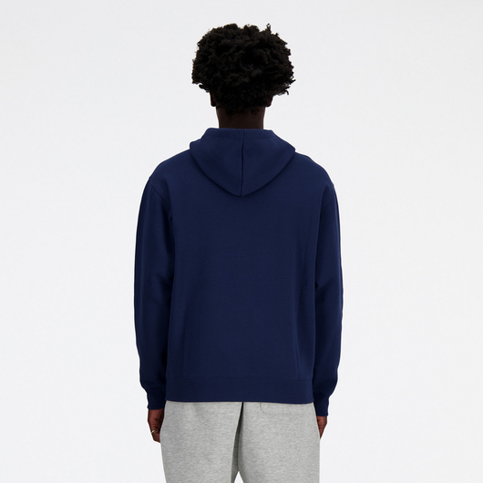 Толстовка чоловіча New Balance Sport Essentials Full Zip Blue MJ41502NNY, Размер: S, Наличие: Склад (1-3 дня), фото , изображение 3