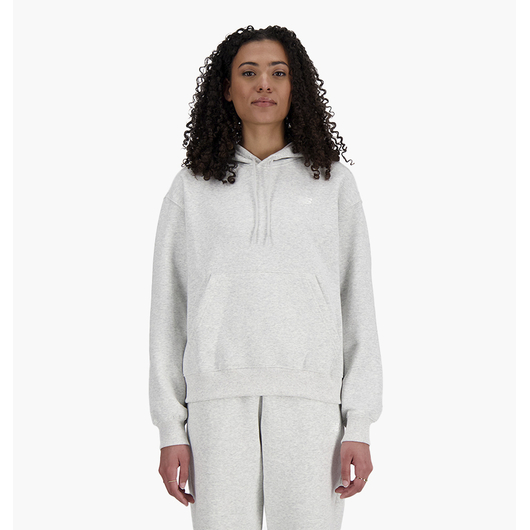 Світшот жіночий New Balance Sport Essentials Fleece Grey WT41510AHH, Размер: XS, Наличие: Склад (1-3 дня), фото 