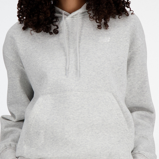 Світшот жіночий New Balance Sport Essentials Fleece Grey WT41510AHH, Размер: XS, Наличие: Склад (1-3 дня), фото , изображение 4