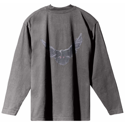 Yeezy Gap Engineered by Balenciaga Dove Longsleeve Dark Grey, Размер: XS, Наличие: Склад (1-3 дня), фото , изображение 2
