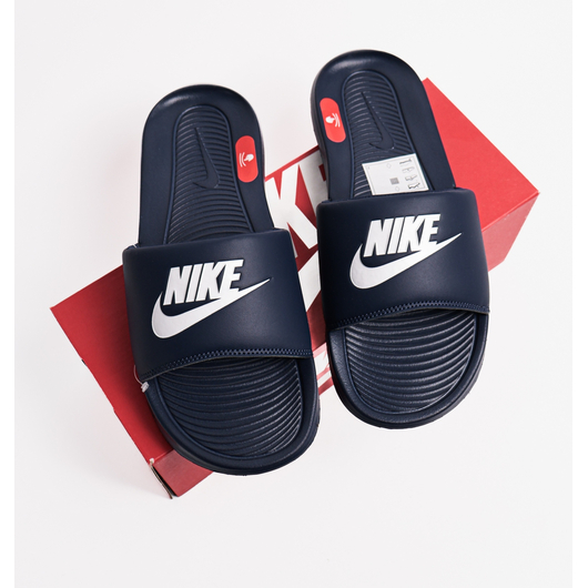 Тапочки чоловічі Nike Victori One Slide Blue CN9675-401, Размер: 41, Наличие: Склад (1-3 дня), фото , изображение 2