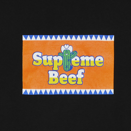 SUPREME BEEF TEE BLACK, Размер: M, Наличие: Склад (1-3 дня), фото , изображение 2