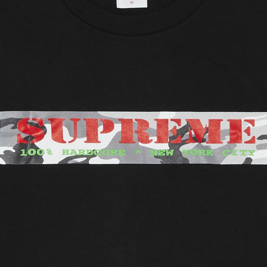 SUPREME HARDCORE TEE BLACK, Размер: M, Наличие: Склад (1-3 дня), фото , изображение 2