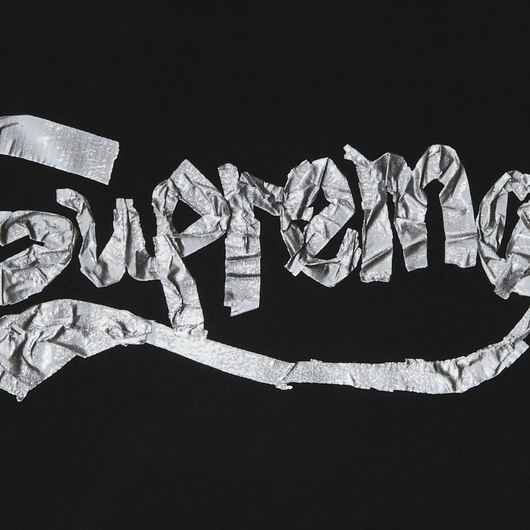 SUPREME TAPE TEE BLACK, Размер: M, Наличие: Склад (1-3 дня), фото , изображение 3