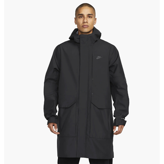 Парка чоловіча Nike Nsw Sfadv Shell Hd Parka Black Dm5497-010, Размер: XS, Наличие: Склад (1-3 дня), фото 