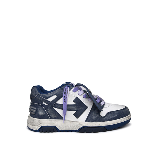 Off-White Out of Office Vintage Leather 'Navy Blue', Размер: 44, Наличие: Склад (1-3 дня), фото , изображение 2