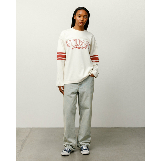 Stussy FOOTBALL CREW, Размер: S, Наличие: Склад США (10-24 дня), фото , изображение 4