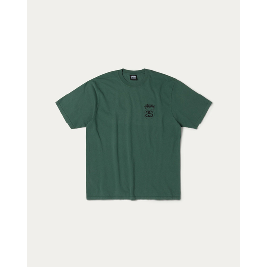 Stussy STOCK LINK TEE PIGMENT DYED, Размер: S, Наличие: Склад США (10-24 дня), фото , изображение 2