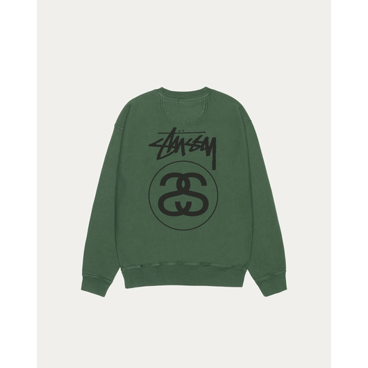 Stussy STOCK LINK CREW PIGMENT DYED, Размер: S, Наличие: Склад США (10-24 дня), фото , изображение 2