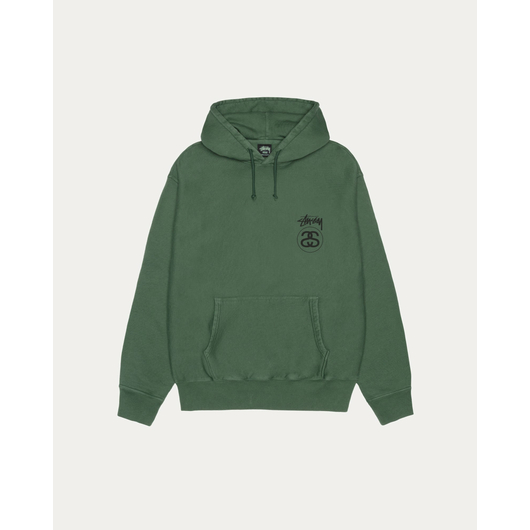 Stussy STOCK LINK HOODIE PIGMENT DYED, Размер: S, Наличие: Склад США (10-24 дня), фото 