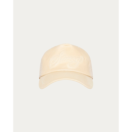 Stussy WAXED CURSIVE STITCH SNAPBACK TRUCKER, Размер: ONE-SIZE, Наличие: Склад США (10-24 дня), фото 