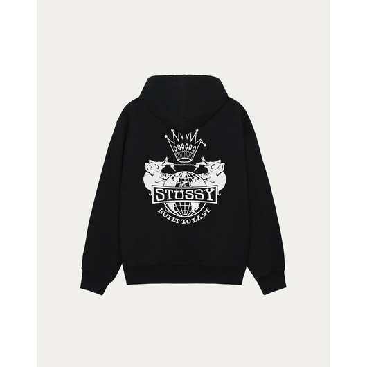 Stussy BUILT TO LAST ZIP HOODIE, Размер: S, Наличие: Склад США (10-24 дня), фото , изображение 2