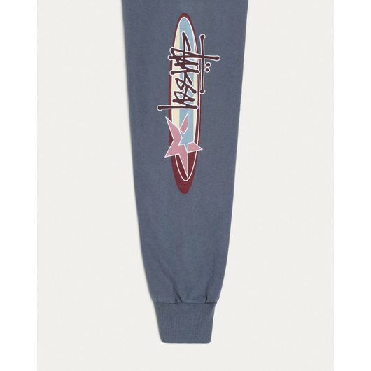 Stussy TWO STAR LS TEE PIGMENT DYED, Размер: S, Наличие: Склад США (10-24 дня), фото , изображение 3