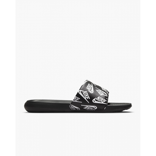 Тапочки чоловічі Nike Victori One Slide Print Black Cn9678-008, Размер: 41, Наличие: Склад (1-3 дня), фото , изображение 4
