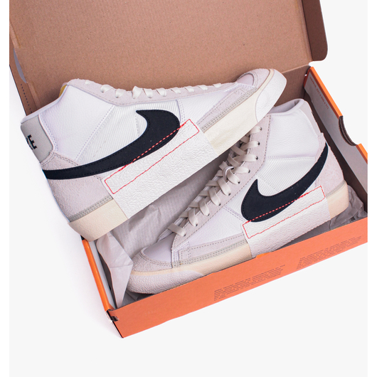 Кросівки чоловічі Nike Blazer Mid Pro Club White Dq7673-100, Размер: 41, Наличие: Склад (1-3 дня), фото , изображение 2