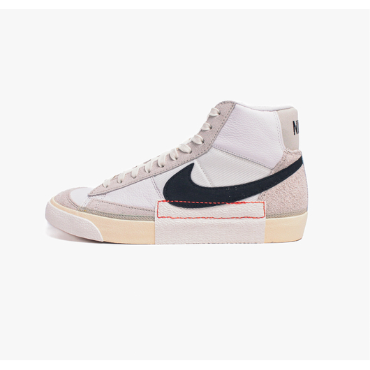 Кросівки чоловічі Nike Blazer Mid Pro Club White Dq7673-100, Размер: 41, Наличие: Склад (1-3 дня), фото , изображение 3