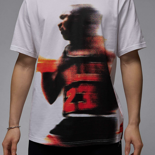 Футболка чоловіча Air Jordan Df Gfx Ss Crew White HQ8966-100, Размер: S, Наличие: Склад (1-3 дня), фото , изображение 5