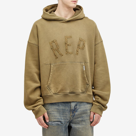 Represent Rep Applique Hoodie Fawn, Размер: XL, Наличие: Забрать сейчас, фото , изображение 2
