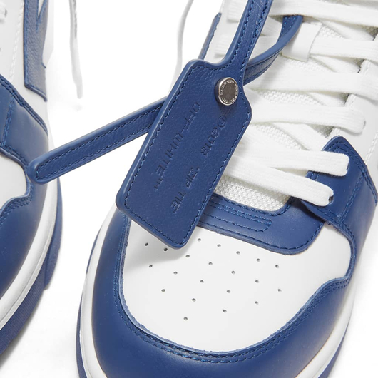 OFF-WHITE Out Of Office OOO Low Tops Dark Blue White, Размер: 40, Наличие: Забрать сейчас, фото , изображение 5