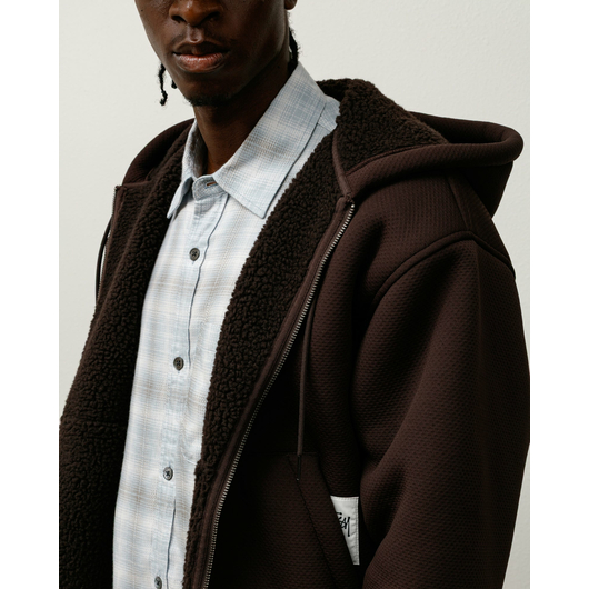 Stussy BONDED SHERPA HOODIE, Размер: S, Наличие: Склад США (10-24 дня), фото , изображение 4