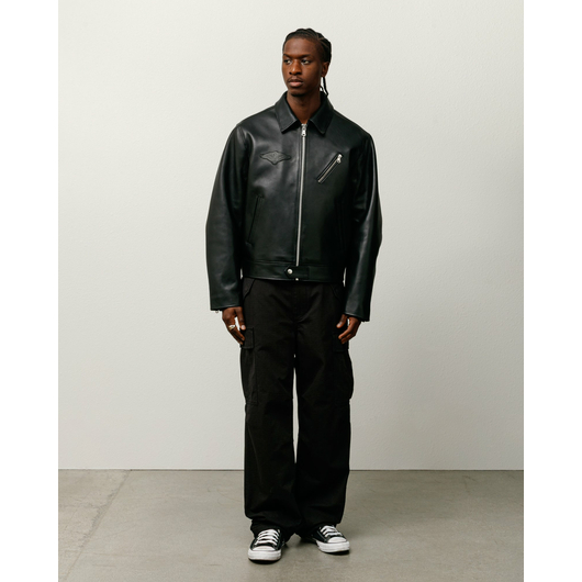 Stussy BIKER JACKET, Размер: S, Наличие: Склад США (10-24 дня), фото 