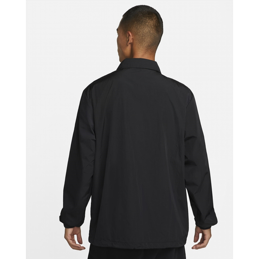 Куртка чоловіча Nike Sportswear Authentics MenS Coaches Jacket Black DQ5005-010, Размер: L, Наличие: Склад (1-3 дня), фото , изображение 4