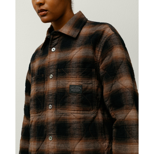 Stussy QUILTED PLAID SHIRT JACKET, Размер: S, Наличие: Склад США (10-24 дня), фото , изображение 4