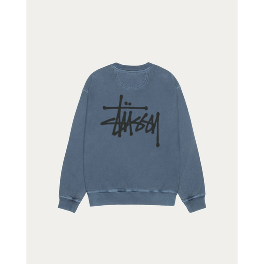 Stussy BASIC STÜSSY CREW PIGMENT DYED, Размер: S, Наличие: Склад США (10-24 дня), фото , изображение 2