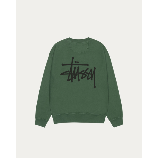 Stussy BASIC STÜSSY CREW PIGMENT DYED, Размер: S, Наличие: Склад США (10-24 дня), фото , изображение 2