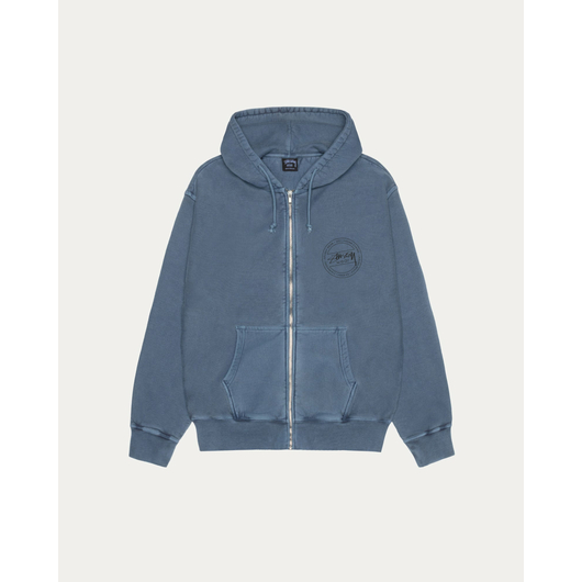 Stussy STÜSSY WEAR ZIP HOODIE PIGMENT DYED, Размер: S, Наличие: Склад США (10-24 дня), фото 