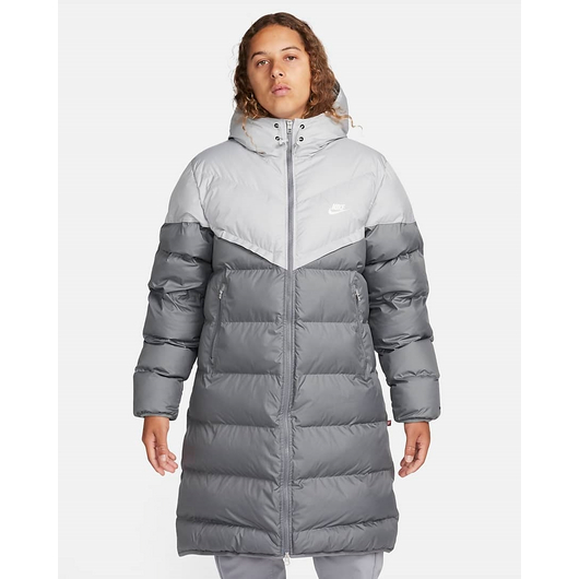 Парка чоловіча Nike Storm-Fit Windrunner Primaloft® Grey/White FB8189-084, Размер: S, Наличие: Склад (1-3 дня), фото , изображение 2