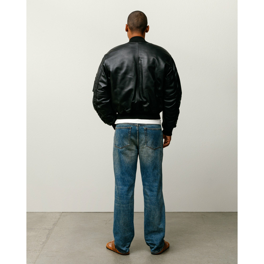 Stussy LEATHER BUILT BOMBER, Размер: S, Наличие: Склад США (10-24 дня), фото , изображение 4