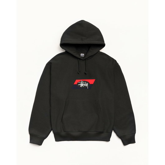 Stussy DOUBLE STRIPE EMBROIDERED HOODIE, Размер: S, Наличие: Склад США (10-24 дня), фото 