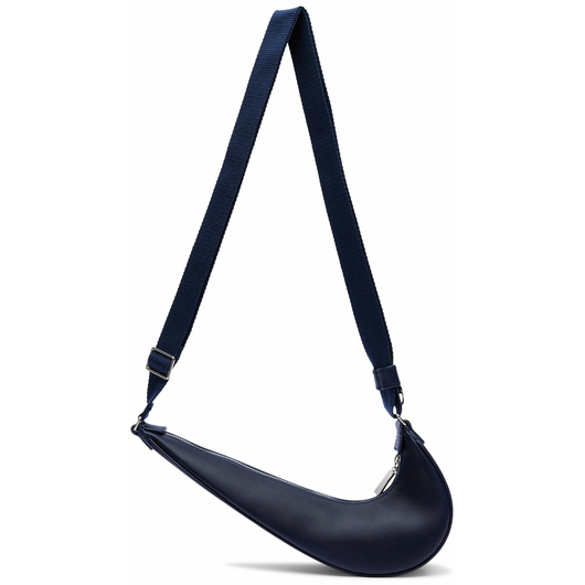 Nike x Jacquemus Leather messenger bag Dark Navy, Размер: MISC, Наличие: Забрать сейчас, фото , изображение 2