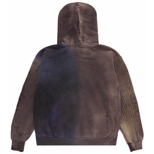 Nike FC Barcelona x Cactus Jack Split-Dye Crest Hoodie 'Brown', Размер: XL, Наличие: Забрать сейчас, фото , изображение 2