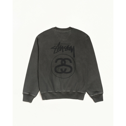 Stussy STOCK LINK CREW PIGMENT DYED, Размер: S, Наличие: Склад США (10-24 дня), фото , изображение 2