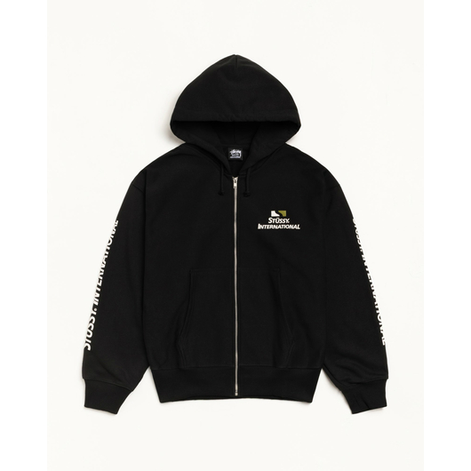 Stussy STÜSSY INTERNATIONAL ZIP HOODIE, Размер: S, Наличие: Склад США (10-24 дня), фото 