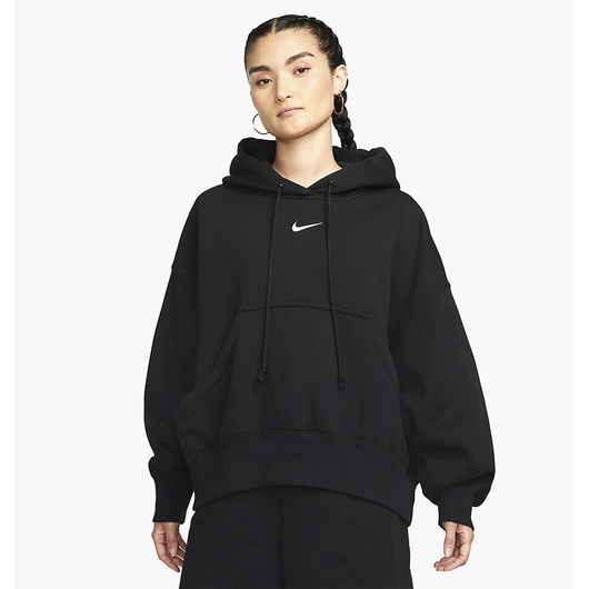 Худі жіноче Nike Sportswear Phoenix Fleece Black Dq5858-010, Размер: XS, Наличие: Склад (1-3 дня), фото 