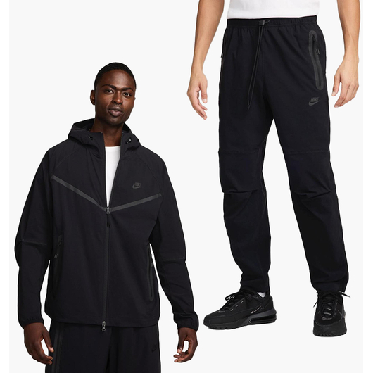 Спортивний костюм чоловічий Nike Tech Woven Black HM7151-010__HM8241-010, Размер: XL, Наличие: Склад (1-3 дня), фото 
