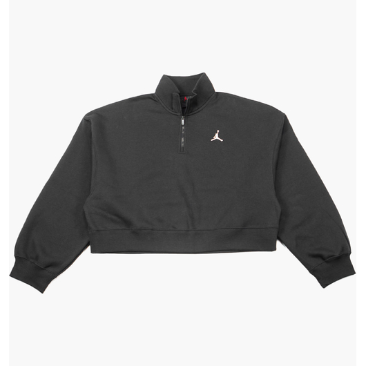 Кофта жіноча Nike Brk Flc Qz Top Black IH2391-010, Размер: S, Наличие: Склад (1-3 дня), фото 