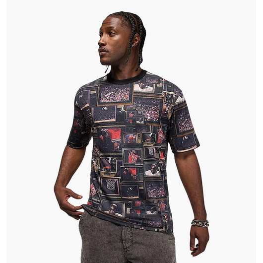 Футболка Nike Air Jordan Brooklyn Printed, Размер: S, Наличие: Склад (1-3 дня), фото 