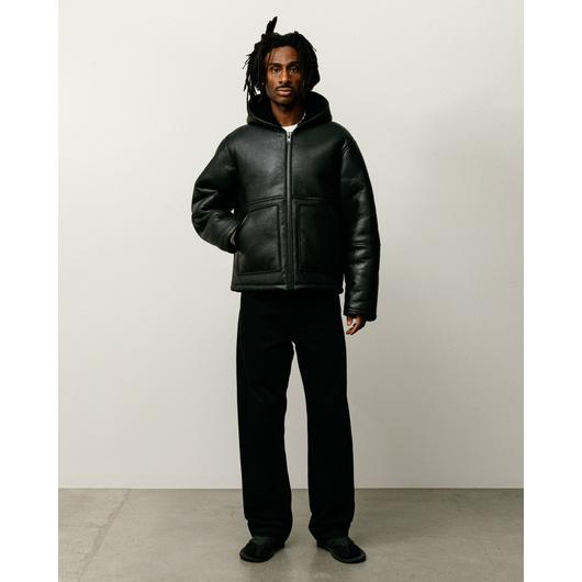 Stussy SHEARLING HOODED JACKET, Размер: S, Наличие: Склад США (10-24 дня), фото 