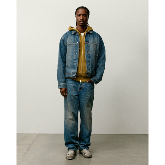 Stussy TRUCKER JACKET DENIM, Размер: S, Наличие: Склад США (10-24 дня), фото 