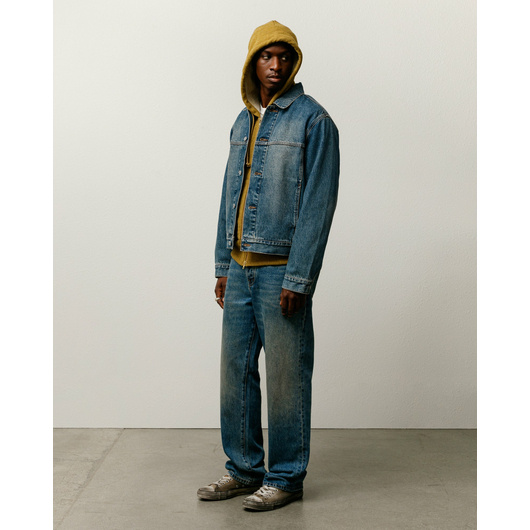 Stussy TRUCKER JACKET DENIM, Размер: S, Наличие: Склад США (10-24 дня), фото , изображение 2