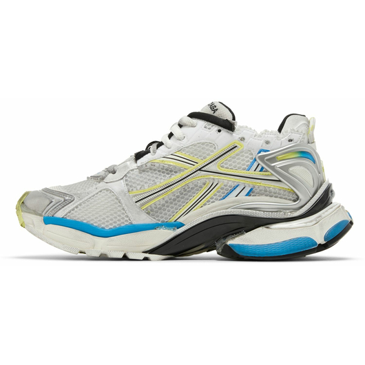 Balenciaga Runner Sneaker 'White Yellow Blue', Размер: 45, Наличие: Забрать сейчас, фото 