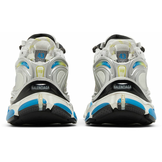 Balenciaga Runner Sneaker 'White Yellow Blue', Размер: 45, Наличие: Забрать сейчас, фото , изображение 4