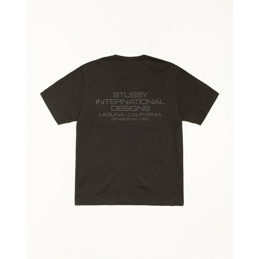 Stussy INTERNATIONAL DESIGN TEE PIGMENT DYED, Размер: S, Наличие: Склад США (10-24 дня), фото , изображение 2