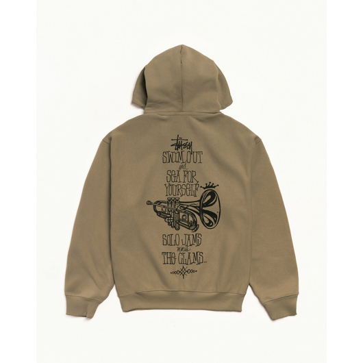 Stussy SWIM OUT ZIP HOODIE, Размер: S, Наличие: Склад США (10-24 дня), фото , изображение 2