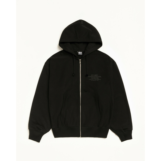 Stussy INTERNATIONAL DESIGNS ZIP HOODIE, Размер: S, Наличие: Склад США (10-24 дня), фото 